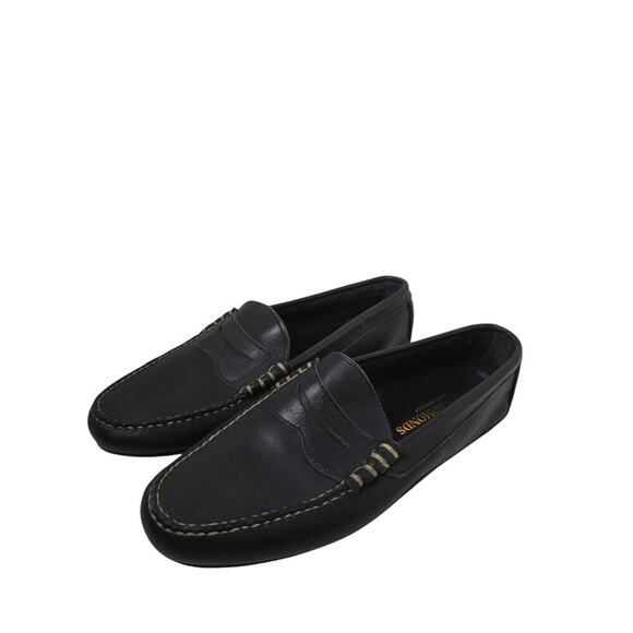 Allen Edmonds Navy Daytona Driving Shoes Size 11.5 - Picture 2 of 7